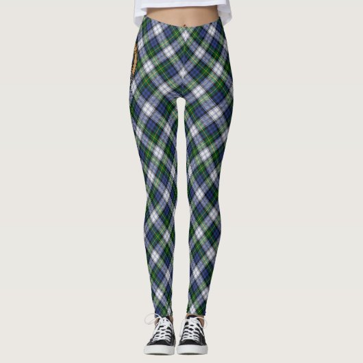 Clan Gordon Dress Tartan Leggings (Vorderseite)