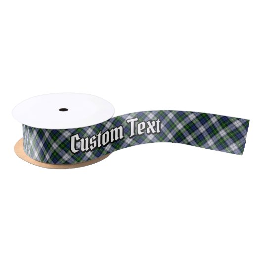 Clan Gordon Dress Tartan Satin Ribbon Satinband (Spule)