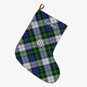 Clan Gordon Dress Tartan Weihnachts-Strumpf Großer Weihnachtsstrumpf