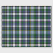 Clan Gordon Dress Tartan Wrapping Paper Geschenkpapier (Flach)