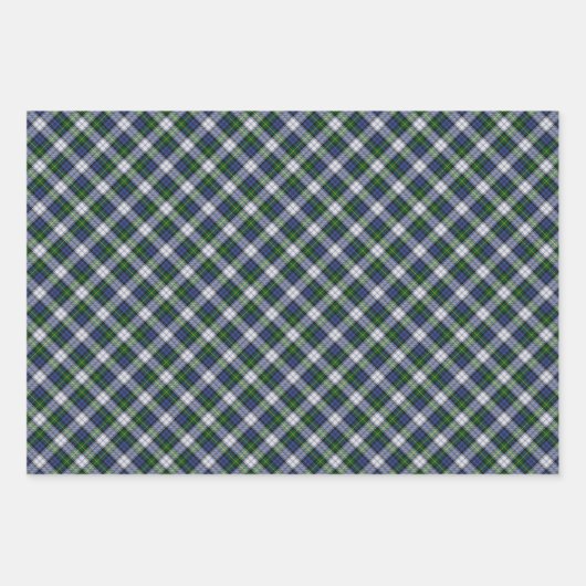 Clan Gordon Dress Tartan Wrapping Paper Sheets Geschenkpapier Set (Vorderseite 3)