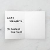 CLAN GORDON, FEIERTAGSKARTE (Innenseite)