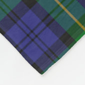 Clan Gordon Modern Tartan Kariert Fleecedecke (Ecke)