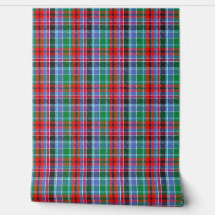 Clan Gordon Red Tartan Tapete