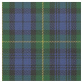 Clan-Gordon schottischer Tartan-kariertes Gewebe Stoff (Nahaufnahme)