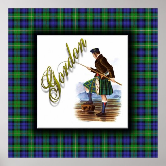 Clan Gordon Scottish Dream Poster (Vorne)