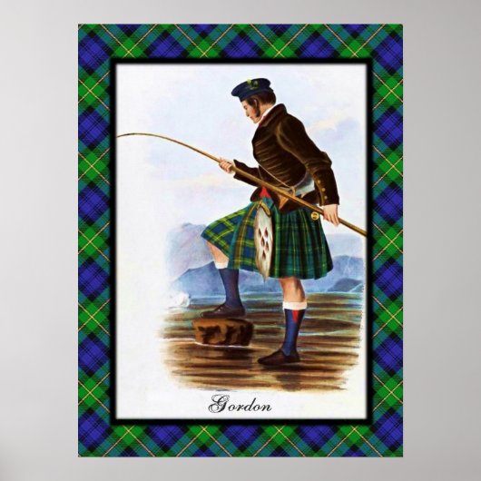 Clan Gordon Scottish Dreams Poster (Vorne)