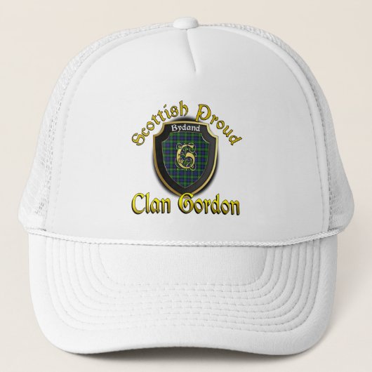 Clan Gordon Scottish Dynsty Cap Truckerkappe (Vorderseite)