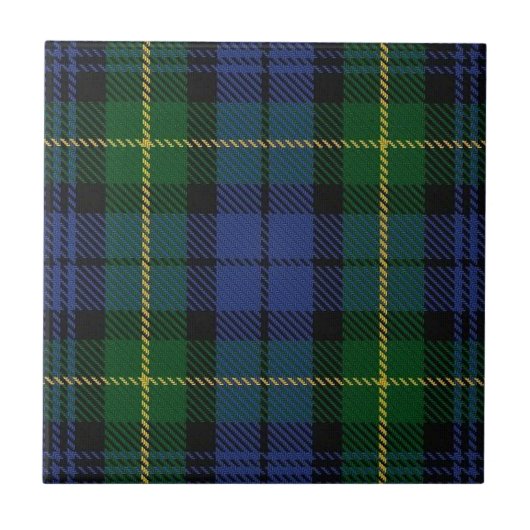 Clan Gordon Scottish Expressions Tartan Fliese (Vorderseite)