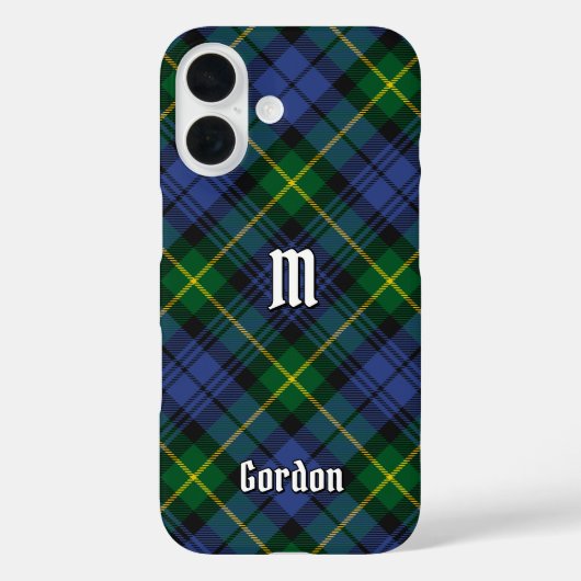 Clan Gordon Tartan Case-Mate iPhone Hülle (Rückseite)
