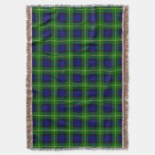 Clan Gordon Tartan Decke (Vorderseite Vertikal)