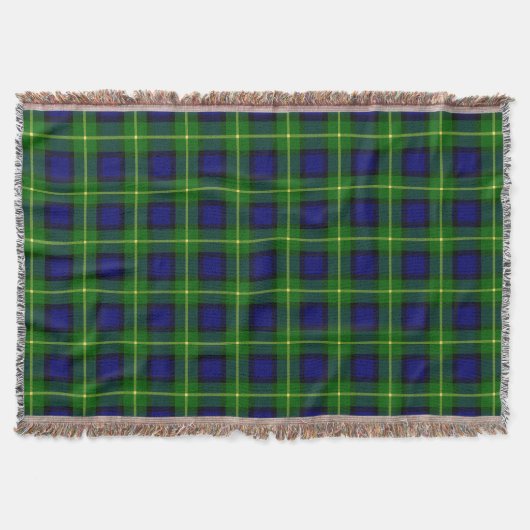 Clan Gordon Tartan Decke (Vorderseite)
