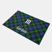 Clan Gordon Tartan Doormat Fußmatte (Schrägansicht)