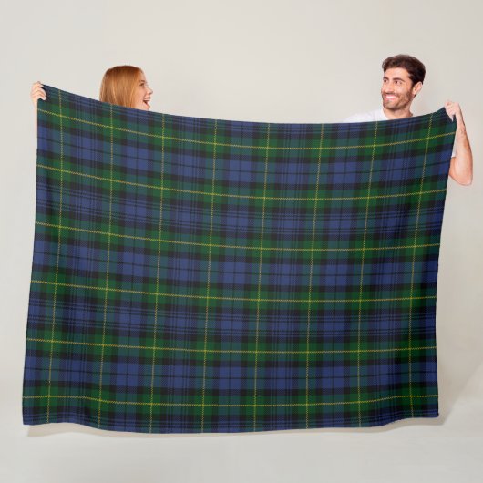 Clan Gordon Tartan Fleece Blanket (Beispiel)
