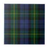 Clan Gordon Tartan Fliese (Vorderseite)