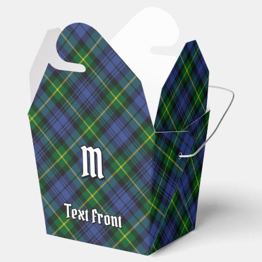 Clan Gordon Tartan Gevor Box Geschenkschachtel (Geöffnet)