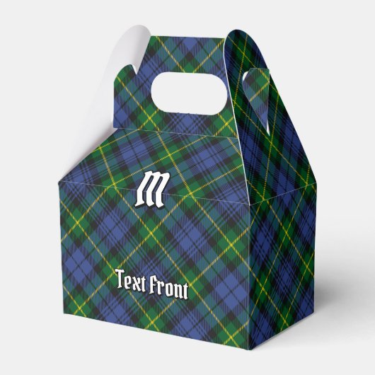 Clan Gordon Tartan Gevor Box Geschenkschachtel (Vorderseite)
