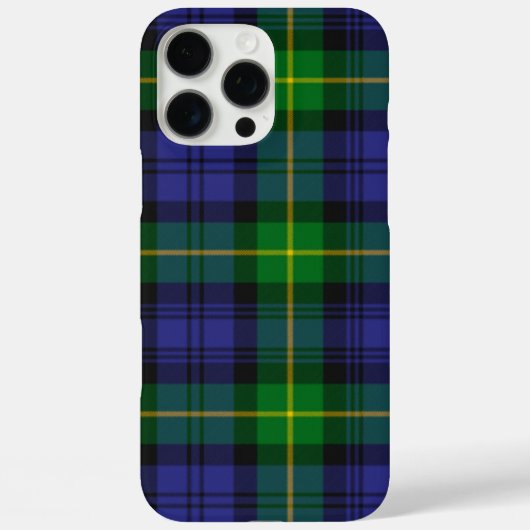 Clan Gordon Tartan iPhone Case (Rückseite)