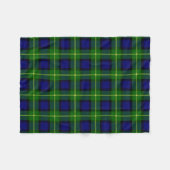 Clan Gordon Tartan Kariert Fleecedecke (Vorderseite (Horizontal))