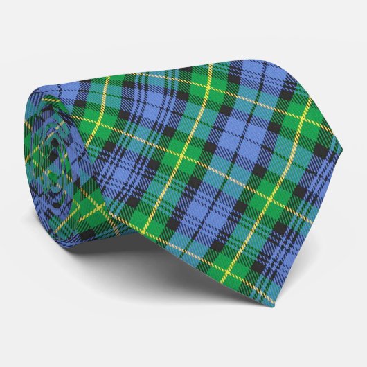 Clan Gordon Tartan Krawatte (Gerollt)