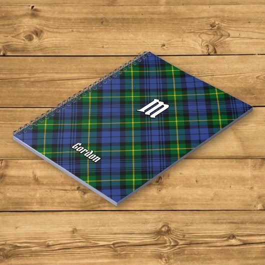Clan Gordon Tartan Notebook Notizblock