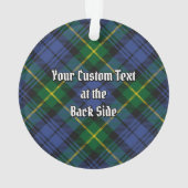 Clan Gordon Tartan Ornament (Rückseite)