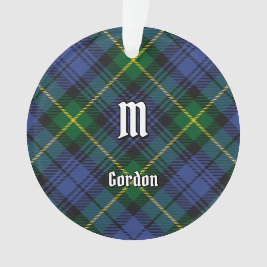 Clan Gordon Tartan Ornament (Vorderseite)