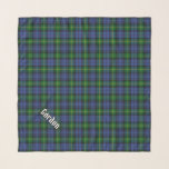 Clan Gordon Tartan Scarf Schal<br><div class="desc">Clan Gordon Traditioneller Tartan mit modernen Farben. Nahtloses Muster. Eigener Text.</div>