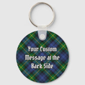 Clan Gordon Tartan Schlüsselanhänger (Rückseite)
