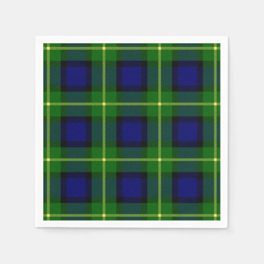 Clan Gordon Tartan Serviette (Vorderseite)
