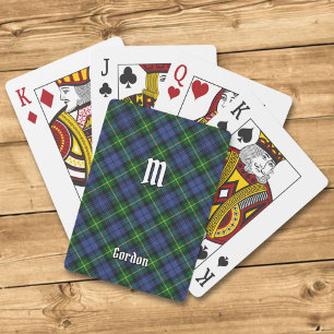 Clan Gordon Tartan Spielkarten