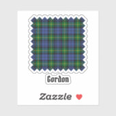 Clan Gordon Tartan Sticker (Blatt)