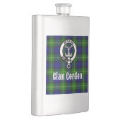 Clan Gordon Tartan Wappen Flachmann (Rechts)