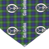 Clan Gordon Tartan Wappen Kurzer Tischläufer (Ecke)