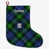 Clan Gordon Tartan Weihnachts-Strumpf Großer Weihnachtsstrumpf (Vorderseite)