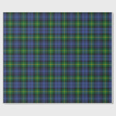 Clan Gordon Tartan Wrapping Paper Geschenkpapier (Flach)