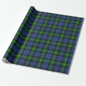 Clan Gordon Tartan Wrapping Paper Geschenkpapier (Ungerollt)