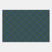 Clan Gordon Tartan Wrapping Paper Sheets Geschenkpapier Set (Vorderseite 3)