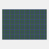 Clan Gordon Tartan Wrapping Paper Sheets Geschenkpapier Set (Vorderseite)