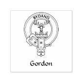 Clan Gordon Wappen Rubber Briefmarke Permastempel (Design)
