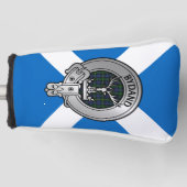 Clan Gordon Wappen & Tartan Golf Headcover (Vorderseite)