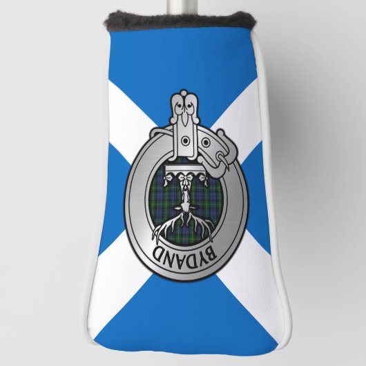 Clan Gordon Wappen & Tartan Golf Headcover (Rotieren 90)