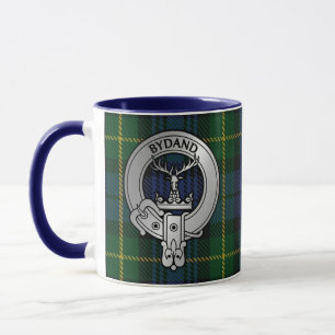 Clan Gordon Wappen & Tartan Tasse