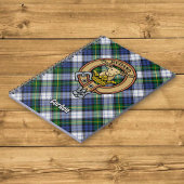 Clan Gordon Wappen über Dress Tartan Notizblock