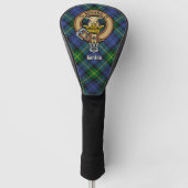 Clan Gordon Wappen über Tartan Golf Head Cover Golf Headcover (Vorderseite)