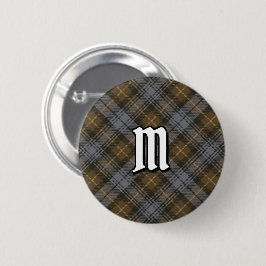 Clan Gordon Weathered Tartan Button