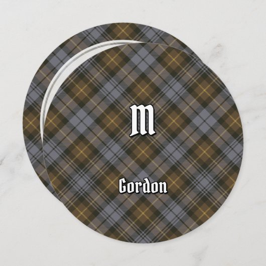 Clan Gordon Weathered Tartan Einladung (Vorne/Hinten)