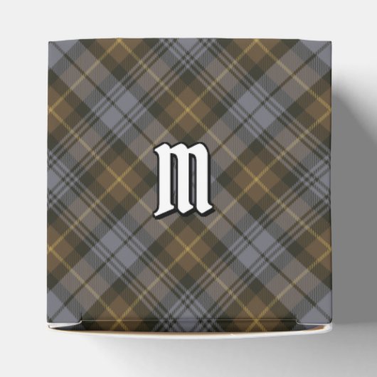 Clan Gordon Weathered Tartan Gevor Box Geschenkschachtel (Oben)