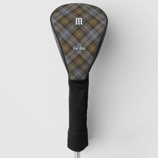 Clan Gordon Weathered Tartan Golf Head Cover Golf Headcover (Vorderseite)