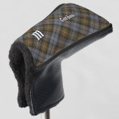 Clan Gordon Weathered Tartan Golf Head Cover Golf Headcover (3/4 Vorderseite)